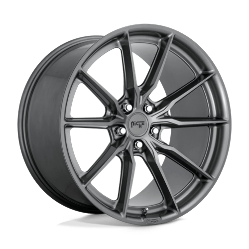 Niche M239 RAINIER Matte Anthracite 20x9 +38 5x112mm 66.6mm - WheelWiz