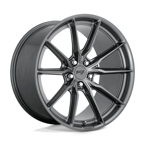 Niche M239 RAINIER Matte Anthracite 19x8.5 +33 5x114.3mm 72.6mm - Wheelwiz