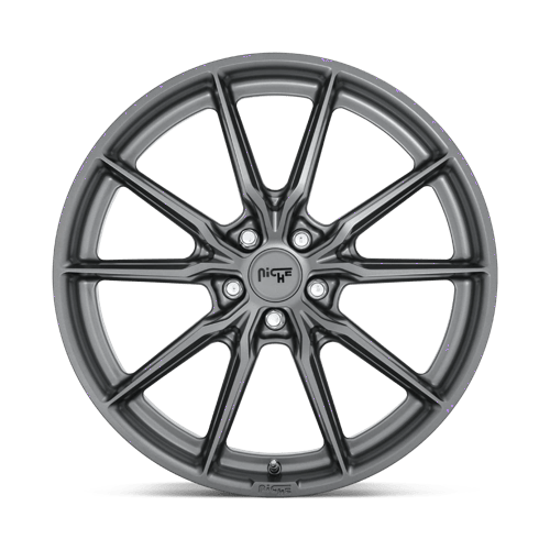 Niche M239 RAINIER Matte Anthracite 18x8 +25 5x114.3mm 72.6mm - Wheelwiz