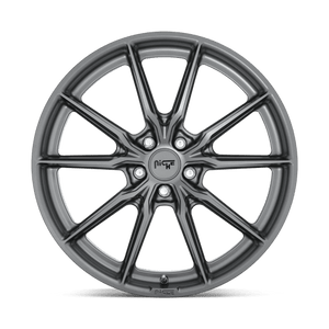 Niche M239 RAINIER Matte Anthracite 20x10.5 +40 5x114.3mm 72.6mm - Wheelwiz