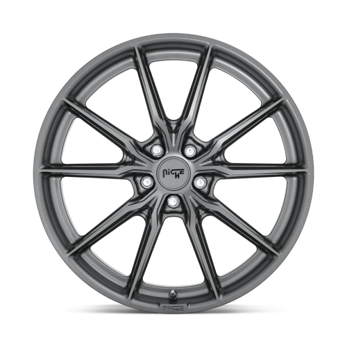 Niche M239 RAINIER Matte Anthracite 18x8 +40 5x120mm 72.6mm - Wheelwiz