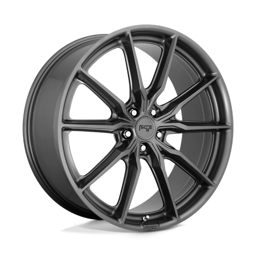 Niche M239 RAINIER Matte Anthracite 22x9 +38 5x108mm 72.6mm - Wheelwiz