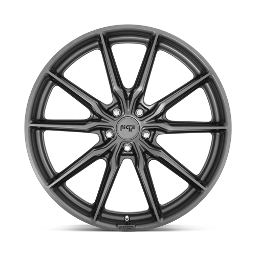 Niche M239 RAINIER Matte Anthracite 22x9 +38 5x120mm 74.1mm - Wheelwiz