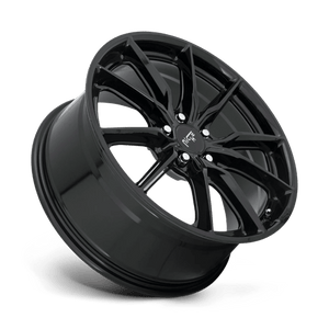 Niche M240 RAINIER Gloss Black 19x8.5 +42 5x112mm 66.6mm - Wheelwiz