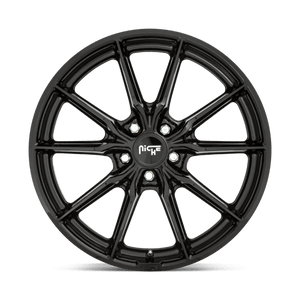 Niche M240 RAINIER Gloss Black 19x8.5 +42 5x112mm 66.6mm - Wheelwiz