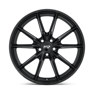 Niche M240 RAINIER Gloss Black 19x9.5 +50 5x112mm 66.6mm - Wheelwiz