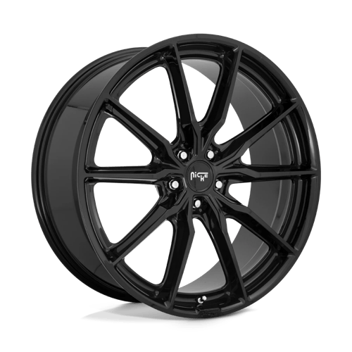 Niche M240 RAINIER Gloss Black 22x9 +38 5x120mm 74.1mm - Wheelwiz