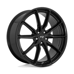Niche M240 RAINIER Gloss Black 22x9 +38 5x120mm 74.1mm - Wheelwiz
