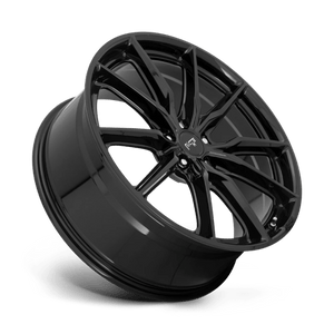 Niche M240 RAINIER Gloss Black 22x9 +38 5x108mm 72.6mm - WheelWiz