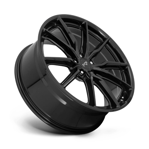 Niche M240 RAINIER Gloss Black 22x9 +38 5x120mm 74.1mm - Wheelwiz