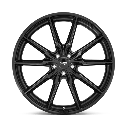 Niche M240 RAINIER Gloss Black 22x9 +38 5x120mm 74.1mm - Wheelwiz