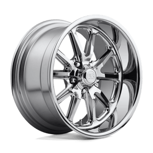 US MAG U110 RAMBLER Chrome Plated 20x8 +1 5x120.65mm 72.6mm - Wheelwiz
