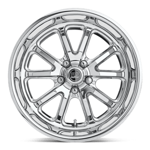 US MAG U110 RAMBLER Chrome Plated 20x8 +1 5x120.65mm 72.6mm - Wheelwiz