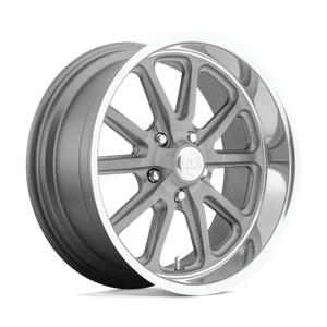 US MAG U111 RAMBLER Matte Gun Metal Machined 20x10 +35 5x120mm 72.6mm - WheelWiz