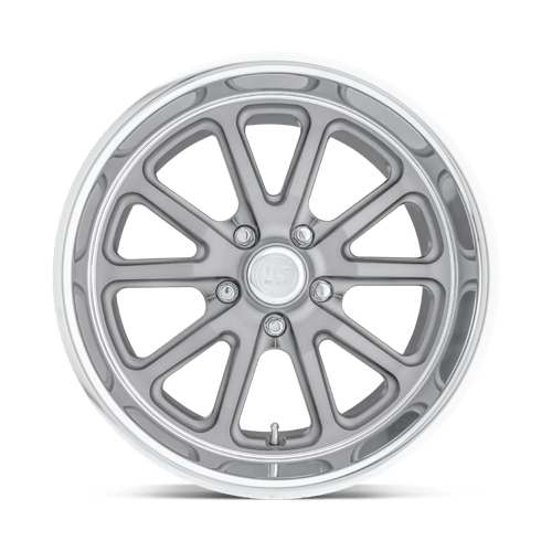 US MAG U720 TORQUE Matte Gun Metal Machined 18x16 -152 5x114.3mm 72.6mm - Wheelwiz