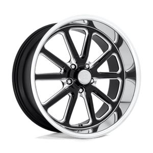 US MAG U117 RAMBLER Gloss Black Milled 18x8 +1 5x127mm 78.1mm - Wheelwiz