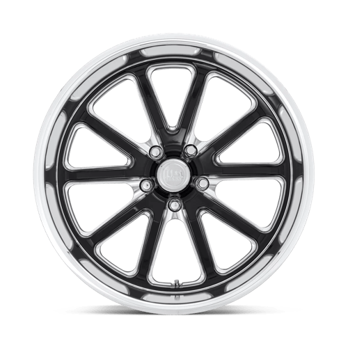 US MAG U117 RAMBLER Gloss Black Milled 22x11 +18 5x127mm 78.1mm - Wheelwiz