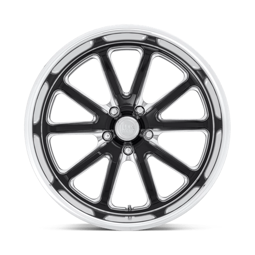 US MAG U117 RAMBLER Gloss Black Milled 18x7 +1 5x114.3mm 72.6mm - Wheelwiz