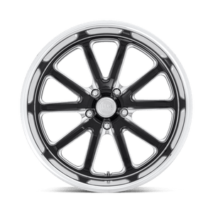 US MAG U117 RAMBLER Gloss Black Milled 22x9 +1 5x127mm 78.1mm - Wheelwiz