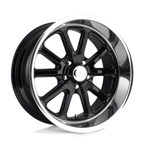 US MAG U121 RAMBLER Gloss Black 18x9.5 +1 5x114.3mm 72.6mm - Wheelwiz