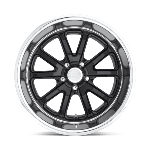 US MAG U121 RAMBLER Gloss Black 18x9.5 +1 5x114.3mm 72.6mm - Wheelwiz