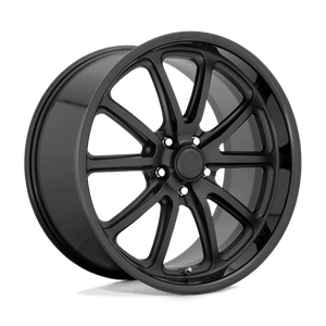 US MAG U123 RAMBLER Gloss Black Matte Black 20x10 +40 5x114.3mm 72.6mm - WheelWiz