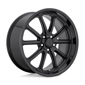 US MAG U123 RAMBLER Gloss Black Matte Black 20x10 +40 5x114.3mm 72.6mm - WheelWiz