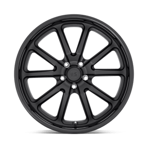 US MAG U123 RAMBLER Gloss Black Matte Black 18x8 +1 5x127mm 78.1mm - Wheelwiz