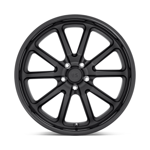 US MAG U123 RAMBLER Gloss Black Matte Black 20x10 +35 5x120mm 72.6mm - Wheelwiz