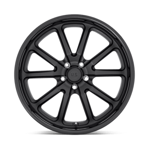 US MAG U123 RAMBLER Gloss Black Matte Black 22x9 +1 5x127mm 78.1mm - Wheelwiz
