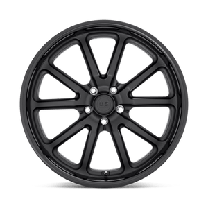 US MAG U123 RAMBLER Gloss Black Matte Black 20x8.5 +32 5x120mm 72.6mm - Wheelwiz