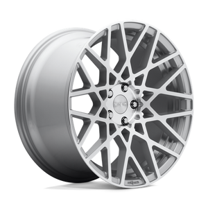 Rotiform R110 BLQ Gloss Silver Machined 18x8.5 +35 5x100mm 57.1mm