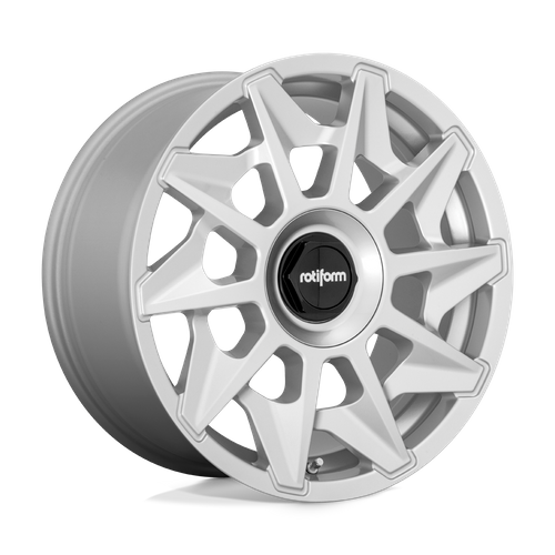 Rotiform R124 CVT Gloss Silver 19x8.5 +35 5x100|5x112mm 66.6mm - Wheelwiz