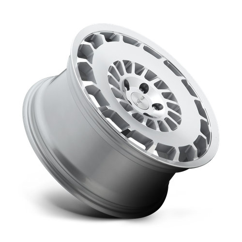 Rotiform R135 CCV Gloss Silver Machined 19x8.5 +45 5x112mm 66.6mm