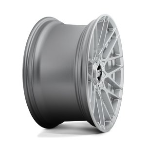 Rotiform R140 RSE Gloss Silver 17x8 +30 Custom 70.1mm