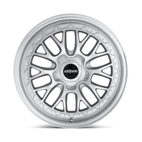 Rotiform R155 LSR Gloss Silver Machined 19x8.5 +45 5x112mm 66.6mm - Wheelwiz