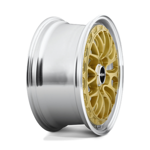 Rotiform R156 LSR Matte Gold Machined 18x8.5 +45 5x112mm 66.6mm - Wheelwiz
