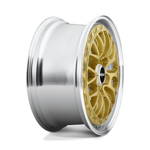 Rotiform R156 LSR Matte Gold Machined 19x8.5 +45 5x112mm 66.6mm - Wheelwiz