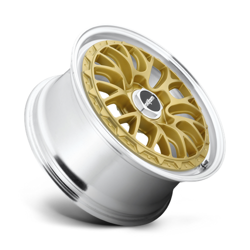 Rotiform R156 LSR Matte Gold Machined 18x8.5 +45 5x112mm 66.6mm - Wheelwiz