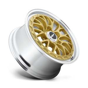 Rotiform R156 LSR Matte Gold Machined 18x8.5 +45 5x112mm 66.6mm - Wheelwiz