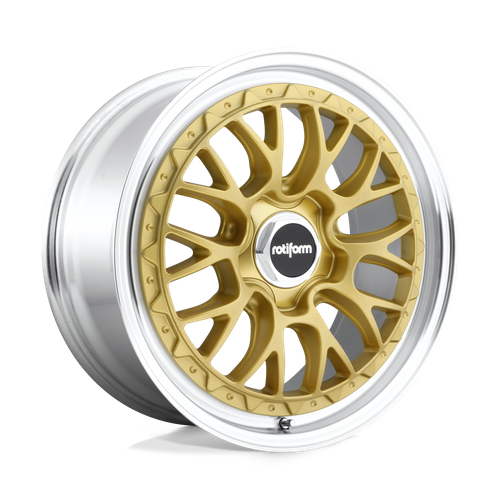 Rotiform R156 LSR Matte Gold Machined 19x8.5 +45 5x112mm 66.6mm - Wheelwiz