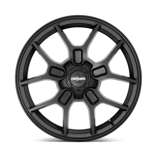 Rotiform R177 ZMO Matte Black 19x8.5 +45 5x108mm 72.6mm - Wheelwiz