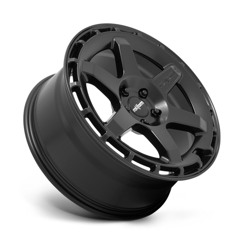 Rotiform R186 KB1 Matte Black 19x8.5 +45 5x112mm 66.6mm