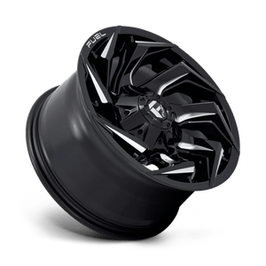 Fuel Offroad D753 REACTION Gloss Black Milled 20x9 +20 5x139.7|5x150mm 110.1mm - Wheelwiz