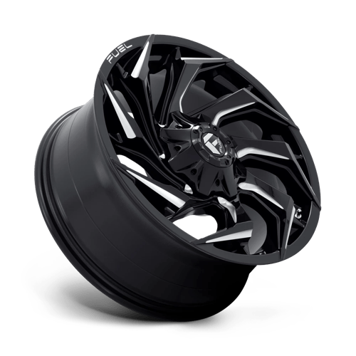 Fuel Offroad D753 REACTION Gloss Black Milled 20x9 +20 8x170mm 125.1mm - Wheelwiz