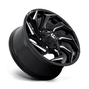 Fuel Offroad D753 REACTION Gloss Black Milled 20x9 +20 8x165.1mm 125.1mm - Wheelwiz