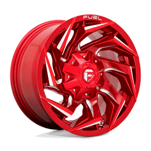 Fuel Offroad D754 REACTION Candy Red Milled 24x12 -44 8x170mm 125.1mm - Wheelwiz