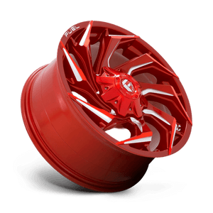 Fuel Offroad D754 REACTION Candy Red Milled 20x9 +20 8x165.1mm 125.1mm - Wheelwiz
