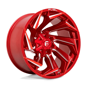 Fuel Offroad D754 REACTION Candy Red Milled 22x12 -44 8x170mm 125.1mm - Wheelwiz