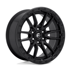Fuel Offroad D679 REBEL Matte Black 20x9 +1 6x139.7mm 106.1mm - Wheelwiz